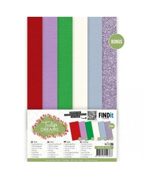 Amy Design Tulip Dreams 4K Linen Cardstock Pack (AD-4K-10035)