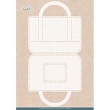 Card Deco Folding Card Stencil Tulip Handbag (CDEST058)