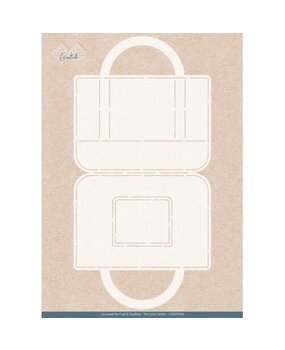 Card Deco Folding Card Stencil Tulip Handbag (CDEST058) Card Deco Folding Card Stencil Tulip Handbag (CDEST058)