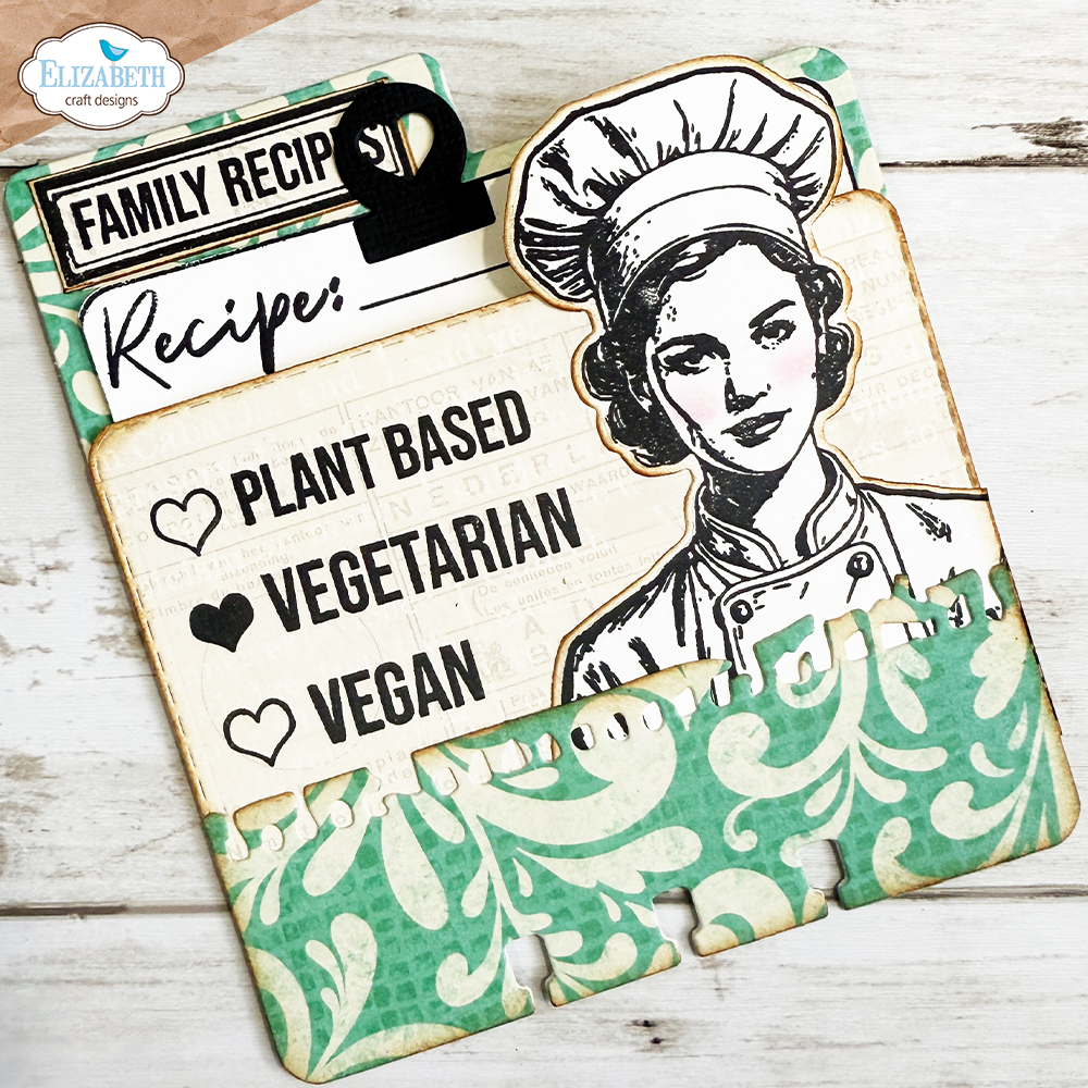 Elizabeth Craft Designs Card Lab Stamp & Dies Let's Cook (CSD395) Elizabeth Craft Designs Card Lab Stamp & Dies Let's Cook (CSD395)