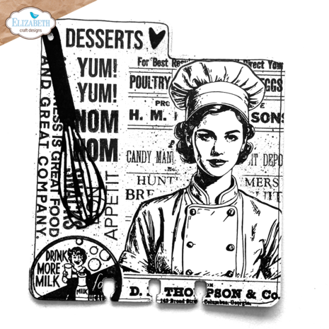 Elizabeth Craft Designs Card Lab Stamp & Dies Let's Cook (CSD395) Elizabeth Craft Designs Card Lab Stamp & Dies Let's Cook (CSD395)