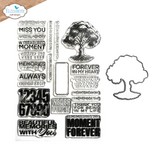 Elizabeth Craft Designs Card Lab Stamp & Dies Tree of Life (CSD396)