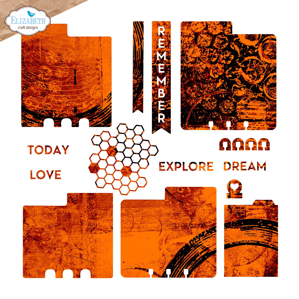 Elizabeth Craft Designs Card Lab Dies Planner Cards 4 (2226) Elizabeth Craft Designs Card Lab Dies Planner Cards 4 (2226)