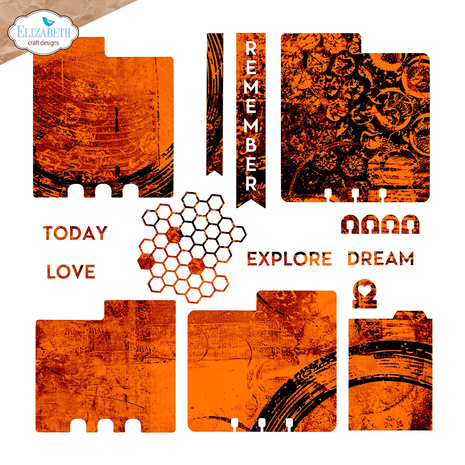 Elizabeth Craft Designs Card Lab Dies Planner Cards 4 (2226) Elizabeth Craft Designs Card Lab Dies Planner Cards 4 (2226)