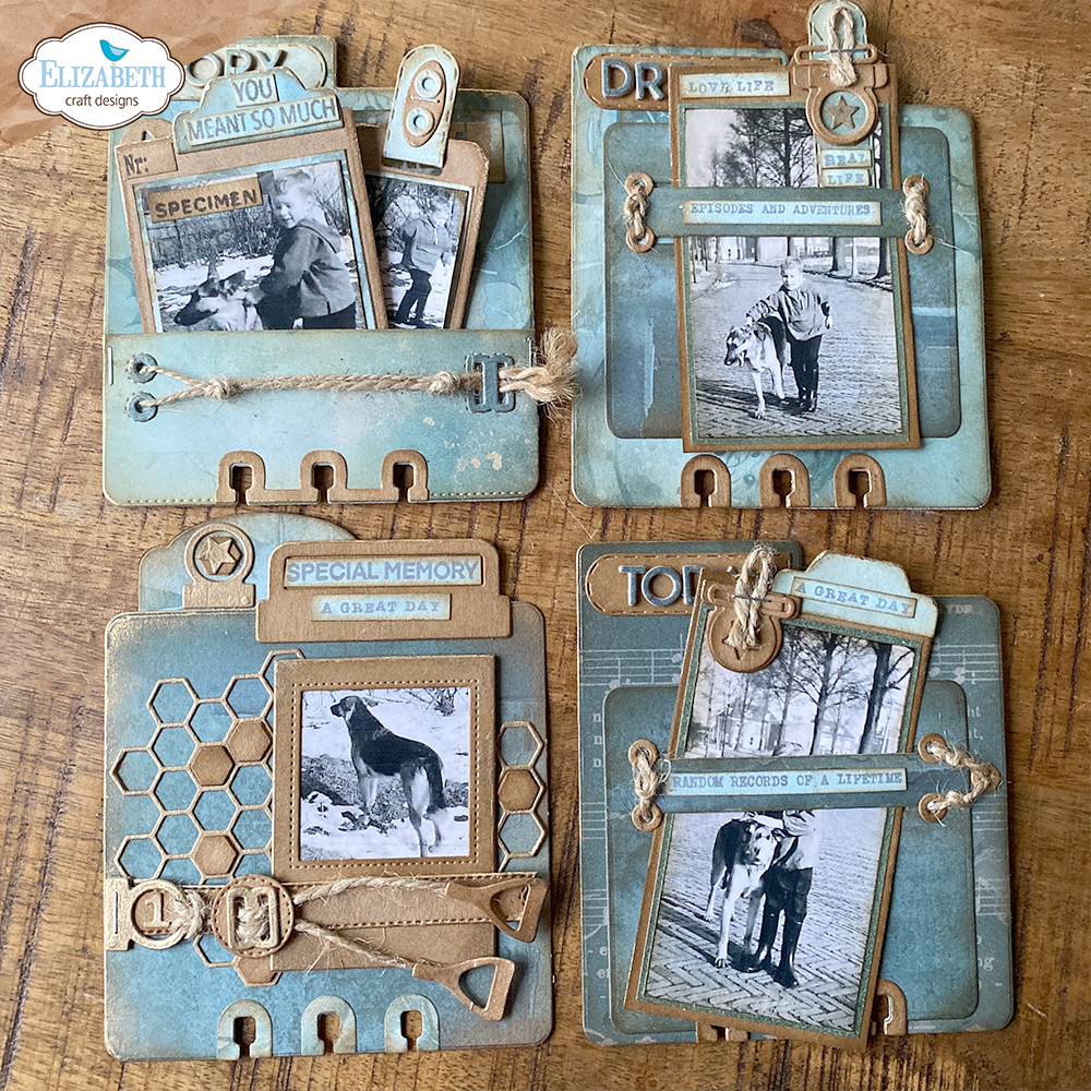 Elizabeth Craft Designs Card Lab Dies Planner Cards 4 (2226) Elizabeth Craft Designs Card Lab Dies Planner Cards 4 (2226)