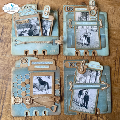 Elizabeth Craft Designs Card Lab Dies Planner Cards 4 (2226) Elizabeth Craft Designs Card Lab Dies Planner Cards 4 (2226)