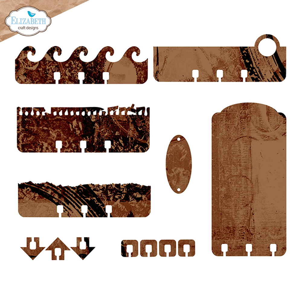 Elizabeth Craft Designs Card Lab Dies Planner Cards 5 (2227) Elizabeth Craft Designs Card Lab Dies Planner Cards 5 (2227)