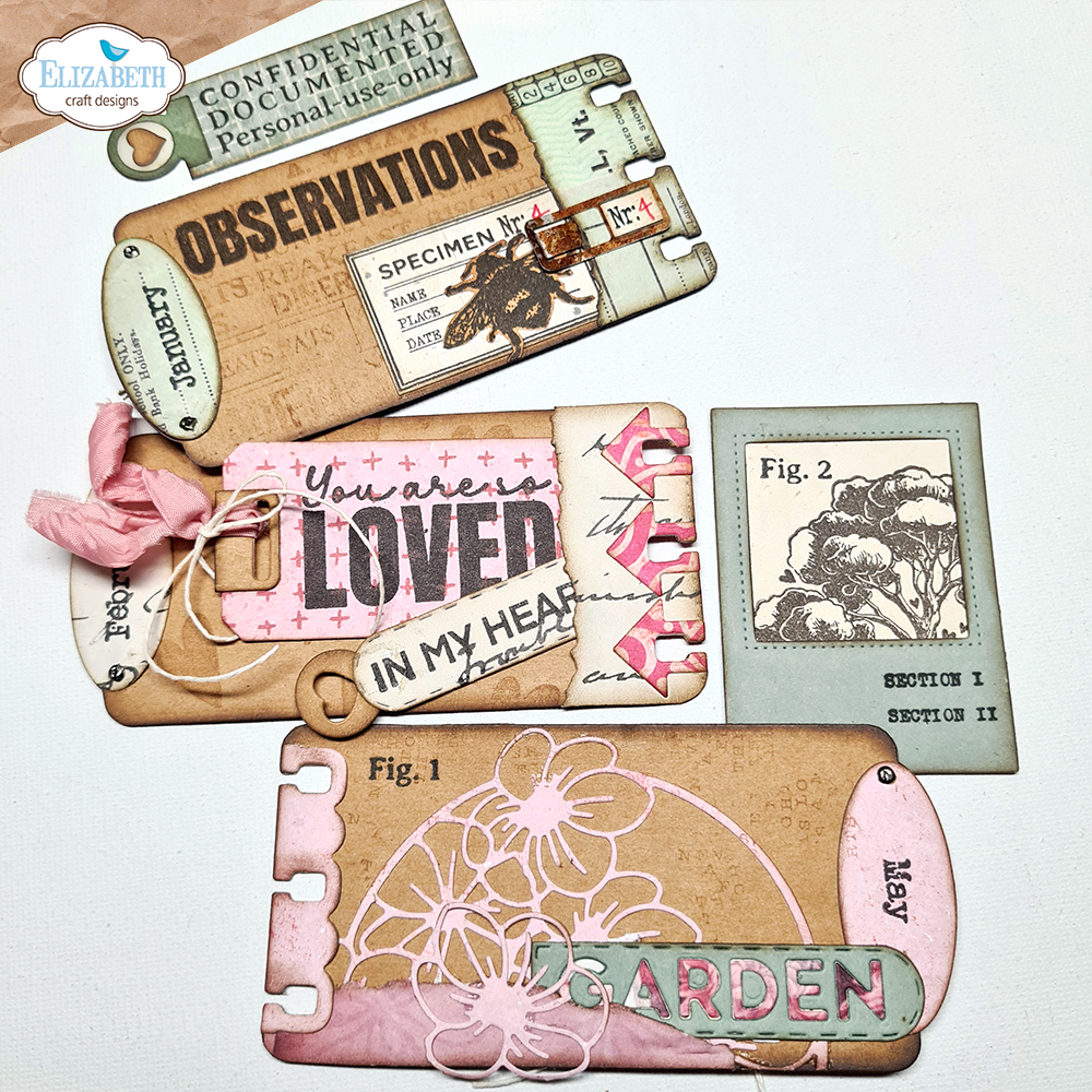 Elizabeth Craft Designs Card Lab Dies Planner Cards 5 (2227) Elizabeth Craft Designs Card Lab Dies Planner Cards 5 (2227)