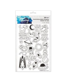 Simon Hurley Create Space Friends Clear Stamps (HUR88769) Simon Hurley Create Space Friends Clear Stamps (HUR88769)