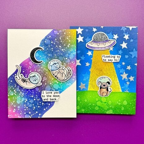 Simon Hurley Create Space Friends Clear Stamps (HUR88769) Simon Hurley Create Space Friends Clear Stamps (HUR88769)