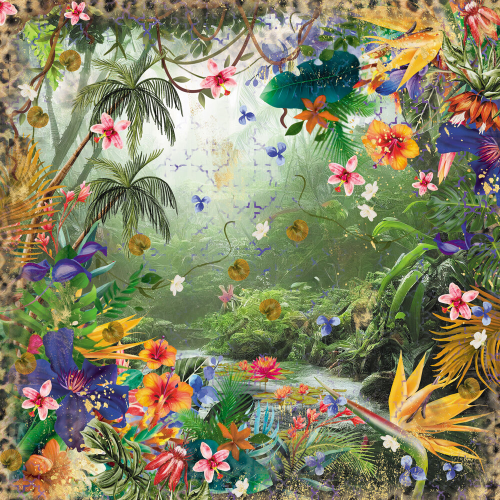 Crafter's Companion Royal Jungle 6x6 Inch Paper Pad (S-RJ-PAD6)