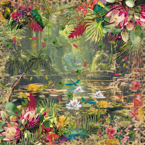 Crafter's Companion Royal Jungle 6x6 Inch Paper Pad (S-RJ-PAD6)