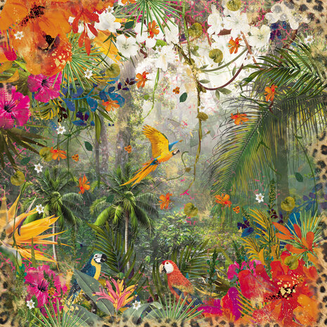 Crafter's Companion Royal Jungle 6x6 Inch Paper Pad (S-RJ-PAD6)