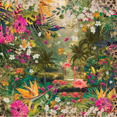 Crafter's Companion Royal Jungle 8x8 Inch Vellum Pad (S-RJ-VELPAD8)