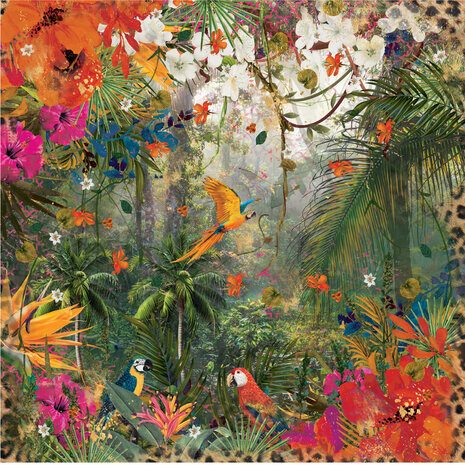 Crafter's Companion Royal Jungle 8x8 Inch Vellum Pad (S-RJ-VELPAD8)