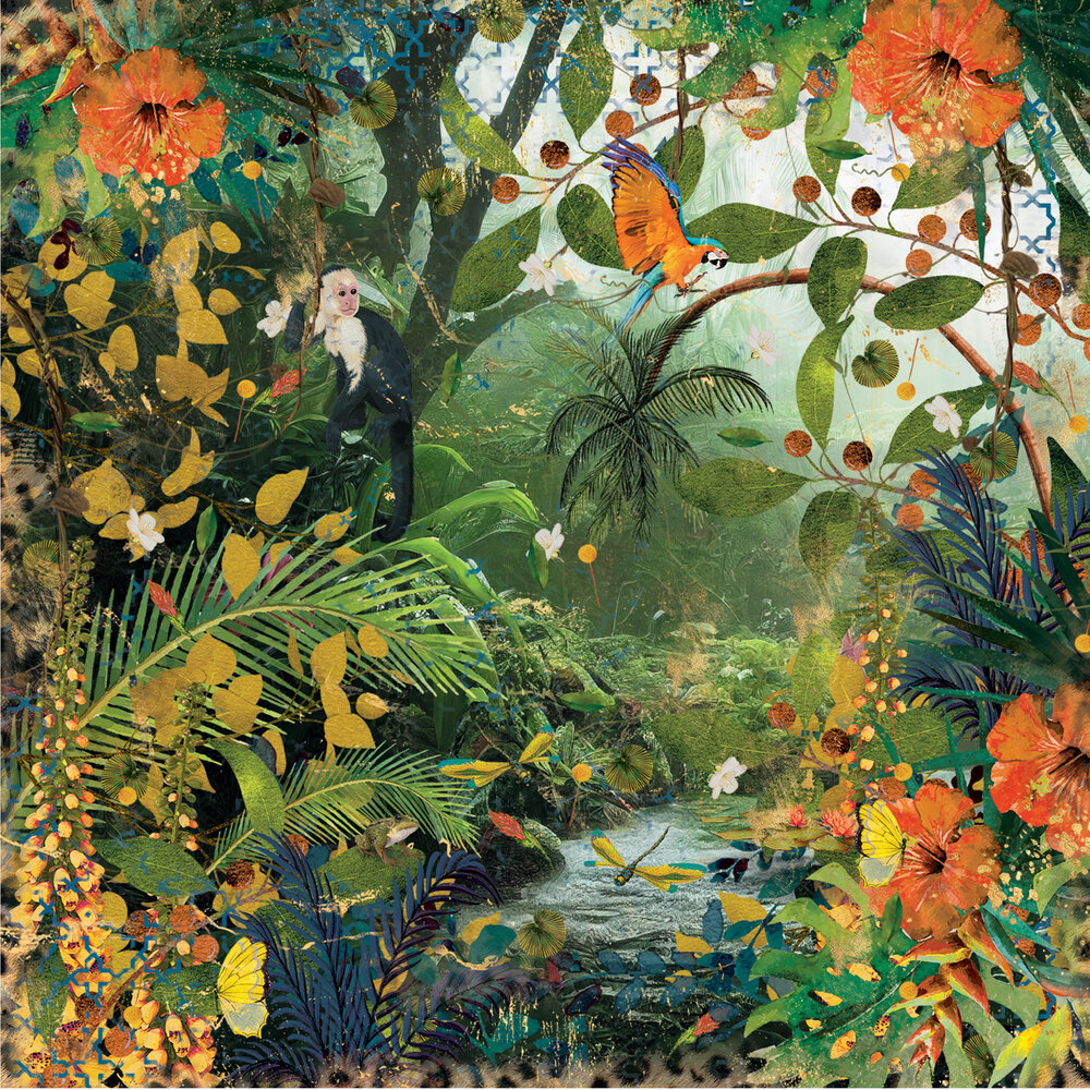 Crafter's Companion Royal Jungle 8x8 Inch Vellum Pad (S-RJ-VELPAD8)