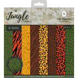 Crafter's Companion Royal Jungle 8x8 Inch Special Effects Pad (S-RJ-SEP8)