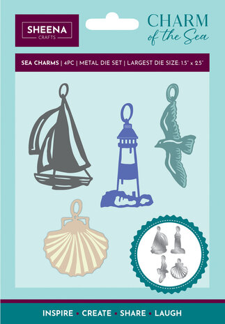 Sheena Charm of the Sea Dies Sea Charms (SD-COTS-MD-SECH)