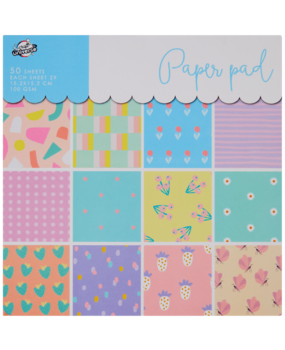 Craft Universe Soft Spring 6x6 Inch Paper Pad (3209239) Craft Universe Soft Spring 6x6 Inch Paper Pad (3209239)