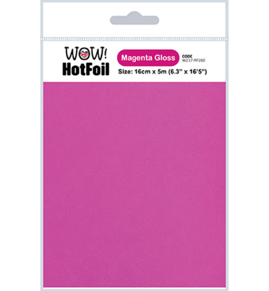WOW! Magenta Gloss Hot Foil (W217-RP260) WOW! Magenta Gloss Hot Foil (W217-RP260)
