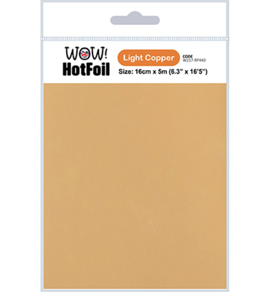 WOW! Light Copper Hot Foil (W217-RP440) WOW! Light Copper Hot Foil (W217-RP440)