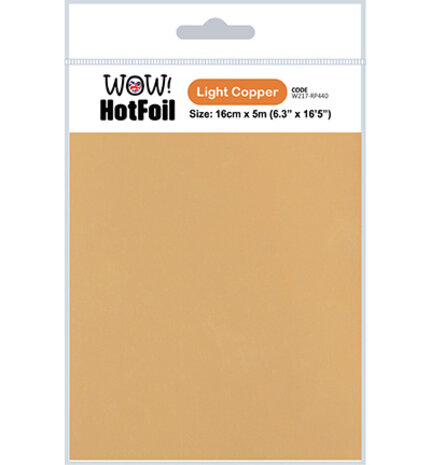 WOW! Light Copper Hot Foil (W217-RP440) WOW! Light Copper Hot Foil (W217-RP440)