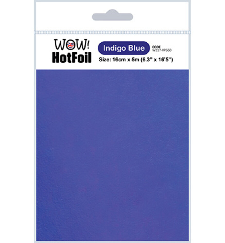 WOW! Indigo Blue Hot Foil (W217-RP660) WOW! Indigo Blue Hot Foil (W217-RP660)