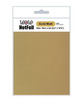 WOW! Gold Matt Hot Foil (W217-RP840)