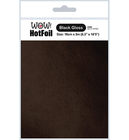 WOW! Black Gloss Hot Foil (W217-RP900) WOW! Black Gloss Hot Foil (W217-RP900)