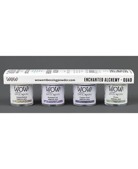 WOW! Quad Set Enchanted Alchemy Embossing Powder Set (WOWKQ004) WOW! Quad Set Enchanted Alchemy Embossing Powder Set (WOWKQ004)