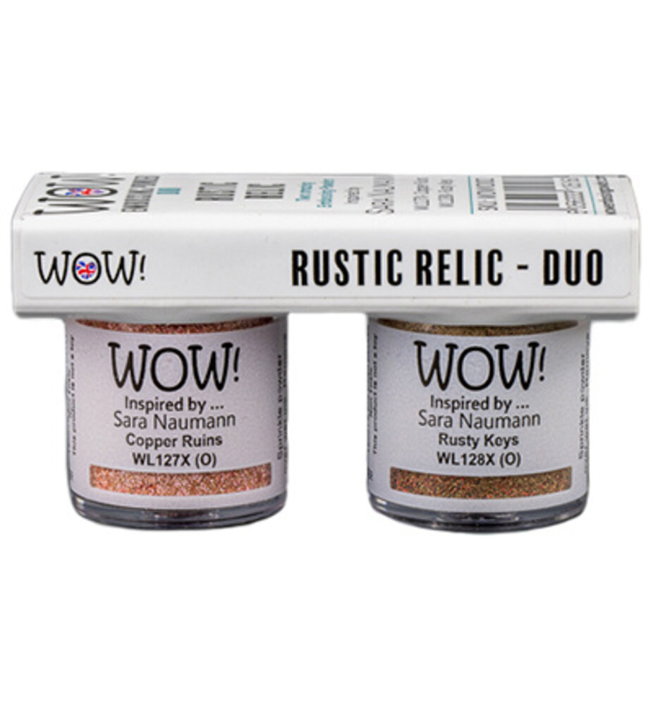 WOW! Duo's Rustic Relic Embossing Powder Set (WOWKD002)