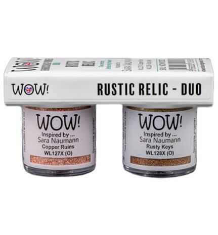 WOW! Duo's Rustic Relic Embossing Powder Set (WOWKD002)