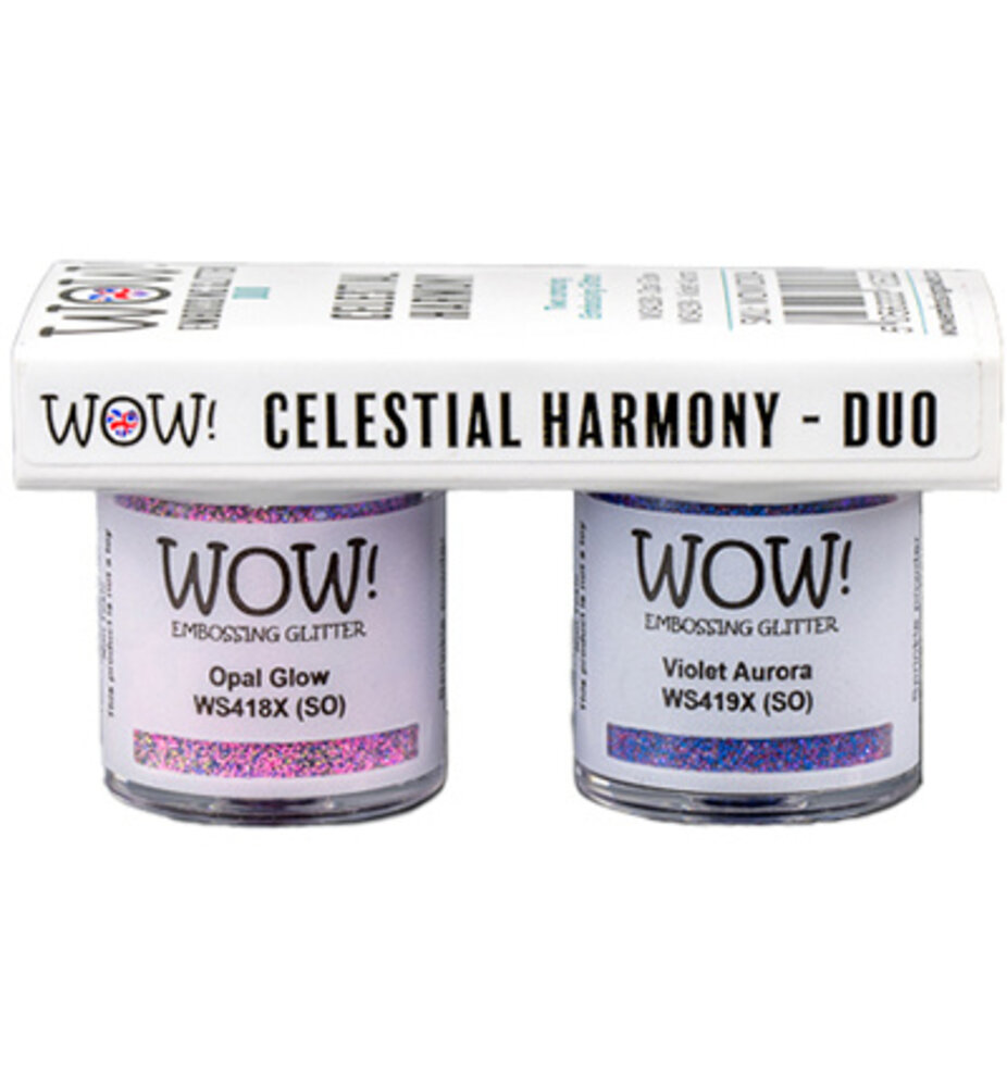 WOW! Duo's Celestial Harmony Embossing Powder Set (WOWKD004)