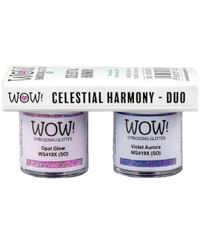 WOW! Duo's Celestial Harmony Embossing Powder Set (WOWKD004) WOW! Duo's Celestial Harmony Embossing Powder Set (WOWKD004)