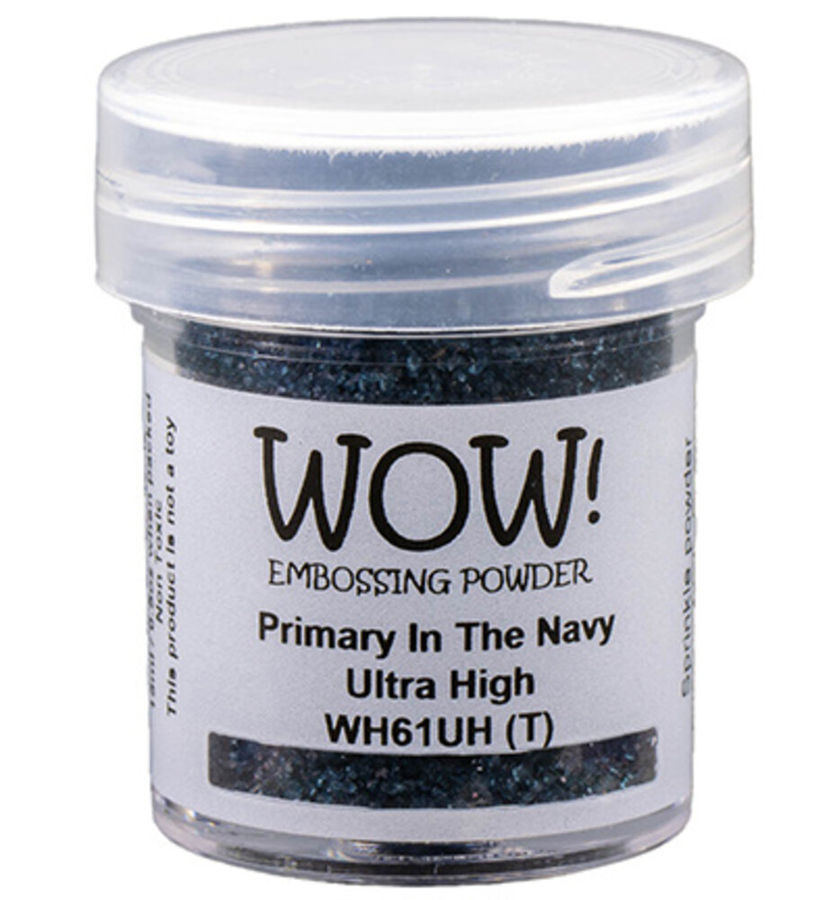 WOW! Primary In The Navy Ultra High Embossing Powder (WH61UH) WOW! Primary In The Navy Ultra High Embossing Powder (WH61UH)