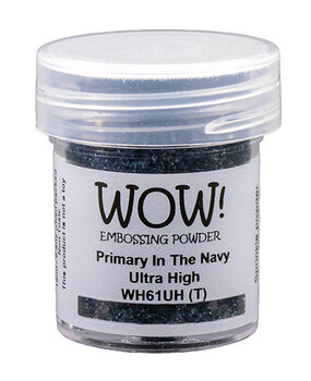 WOW! Primary In The Navy Ultra High Embossing Powder (WH61UH) WOW! Primary In The Navy Ultra High Embossing Powder (WH61UH)