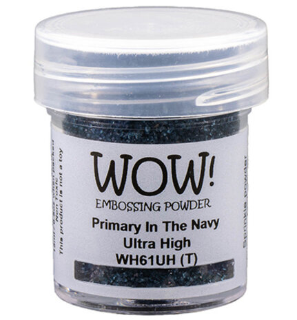 WOW! Primary In The Navy Ultra High Embossing Powder (WH61UH) WOW! Primary In The Navy Ultra High Embossing Powder (WH61UH)