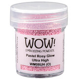 WOW! Pastel Rosy Glow Ultra High Embossing Powder (WM08UH)