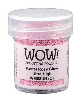 WOW! Pastel Rosy Glow Ultra High Embossing Powder (WM08UH) WOW! Pastel Rosy Glow Ultra High Embossing Powder (WM08UH)