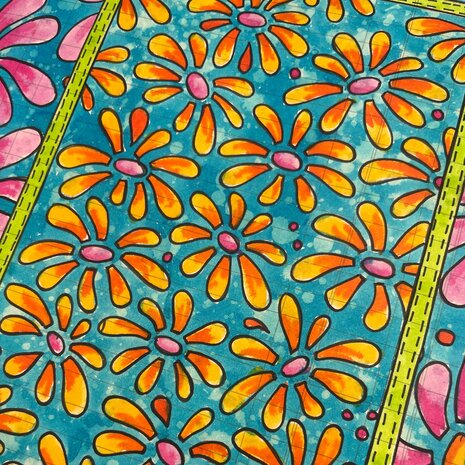 Ranger Dylusions Small Stencil Field of Daisies (DYS87618) Ranger Dylusions Small Stencil Field of Daisies (DYS87618)