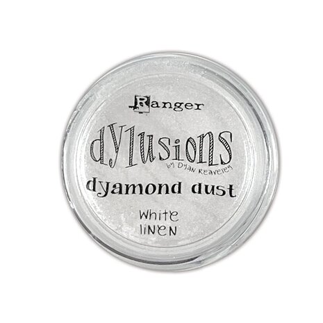 Ranger Dylusions Dyamond Dust White Linen (DYM89711) Ranger Dylusions Dyamond Dust White Linen (DYM89711)
