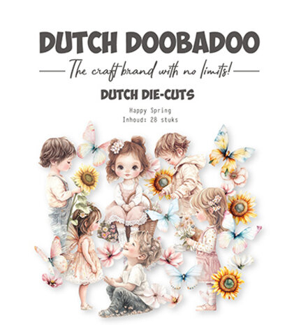 Dutch Doobadoo Dutch Die-Cuts Happy Spring (474.007.502)