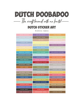 Dutch Doobadoo Dutch Sticker Art A4 Distress Labels (491.200.034) Dutch Doobadoo Dutch Sticker Art A4 Distress Labels (491.200.034)