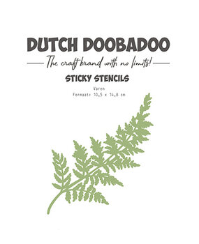 Dutch Doobadoo Dutch Sticky Stencil Fern (477.927.001) Dutch Doobadoo Dutch Sticky Stencil Fern (477.927.001)