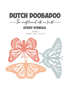 Dutch Doobadoo Dutch Sticky Stencil Butterfly (477.927.002) Dutch Doobadoo Dutch Sticky Stencil Butterfly (477.927.002)