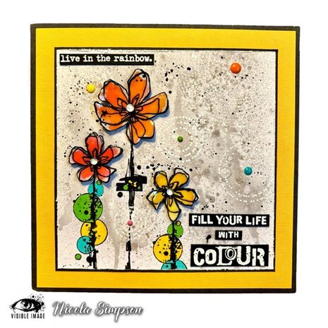 Visible Image Colourful Life A6 Stamp Set (SJ9421)