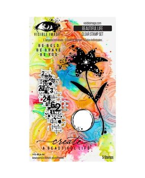Visible Image Beautiful Life A6 Stamp Set (YJ9447) Visible Image Beautiful Life A6 Stamp Set (YJ9447)