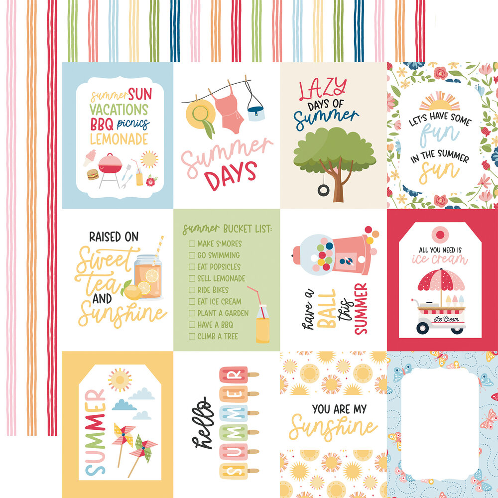 Echo Park Have A Great Summer 12x12 Inch Collection Kit (HAGS424016) Echo Park Have A Great Summer 12x12 Inch Collection Kit (HAGS424016)