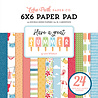 Echo Park Have A Great Summer 6x6 Inch Paper Pad (HAGS424023) Echo Park Have A Great Summer 6x6 Inch Paper Pad (HAGS424023)