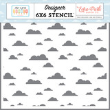 Echo Park Have A Great Summer Stencil Fluffy Clouds (HAGS424033)